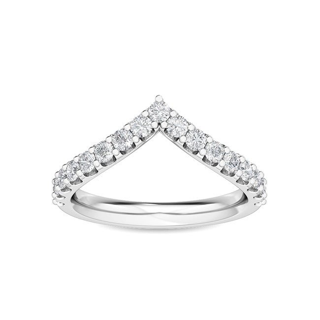 18K Nature Diamond Stackable Ring 0.35 ctw