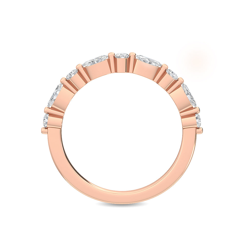 18K Nature Diamond Stackable Ring 0.25ctw