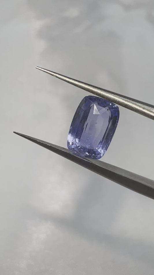Unheated blue sapphire 1.17cts