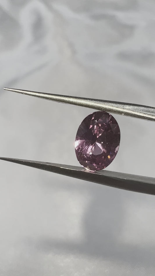 Unheated pink sapphire 1.10cts