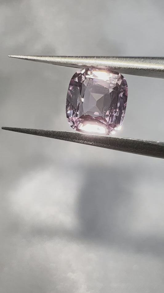 Unheated pink sapphire 1.15cts