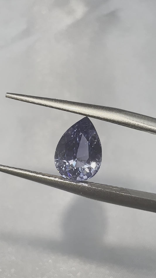 Unheated blue sapphire 1.54cts