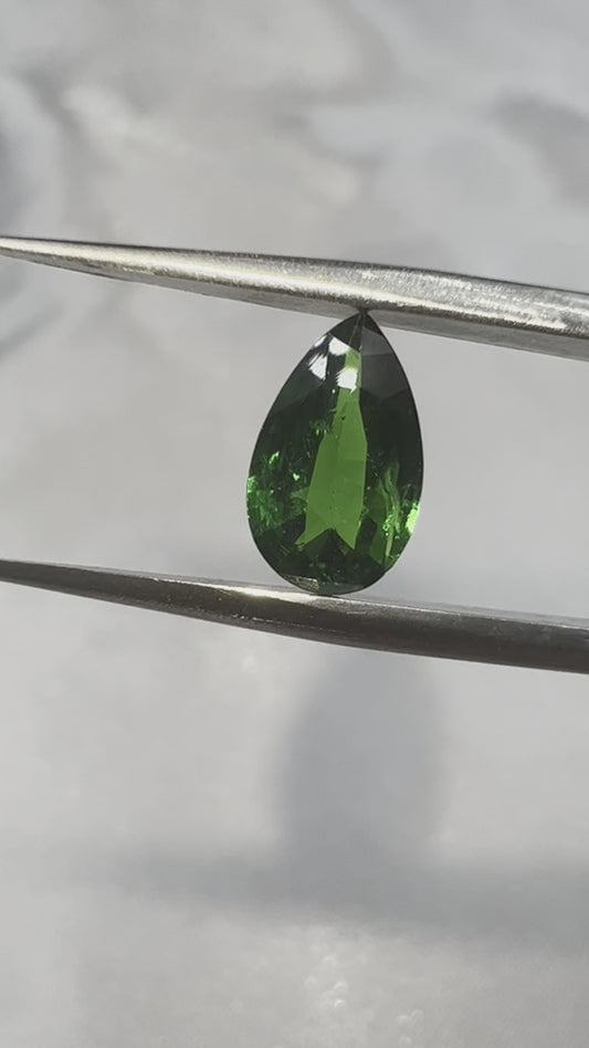 Vivid green tsavorite 1.04cts