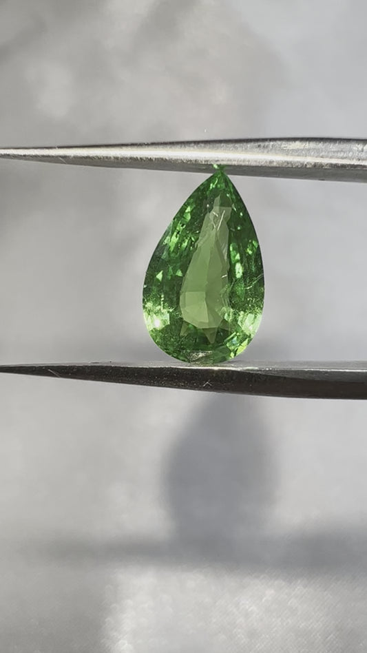 Vivid green tsvorite 1.31cts