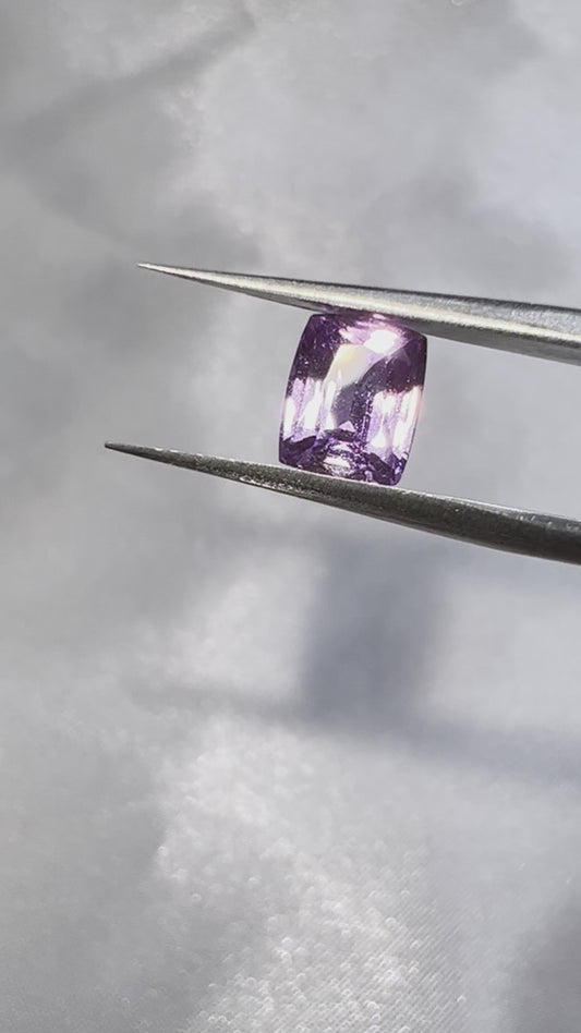 Unheated pink sapphire 1.07cts