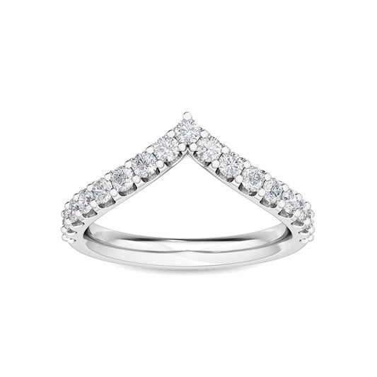 18K Nature Diamond Stackable Ring 0.35 ctw
